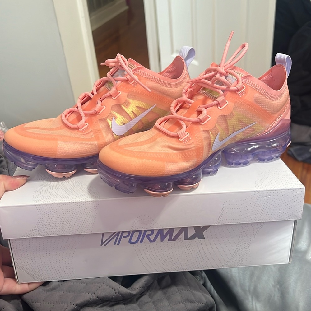 2019 Nike WMNS 8.5 AIR VAPORMAX - coral/ amethyst tint coral Blanchi